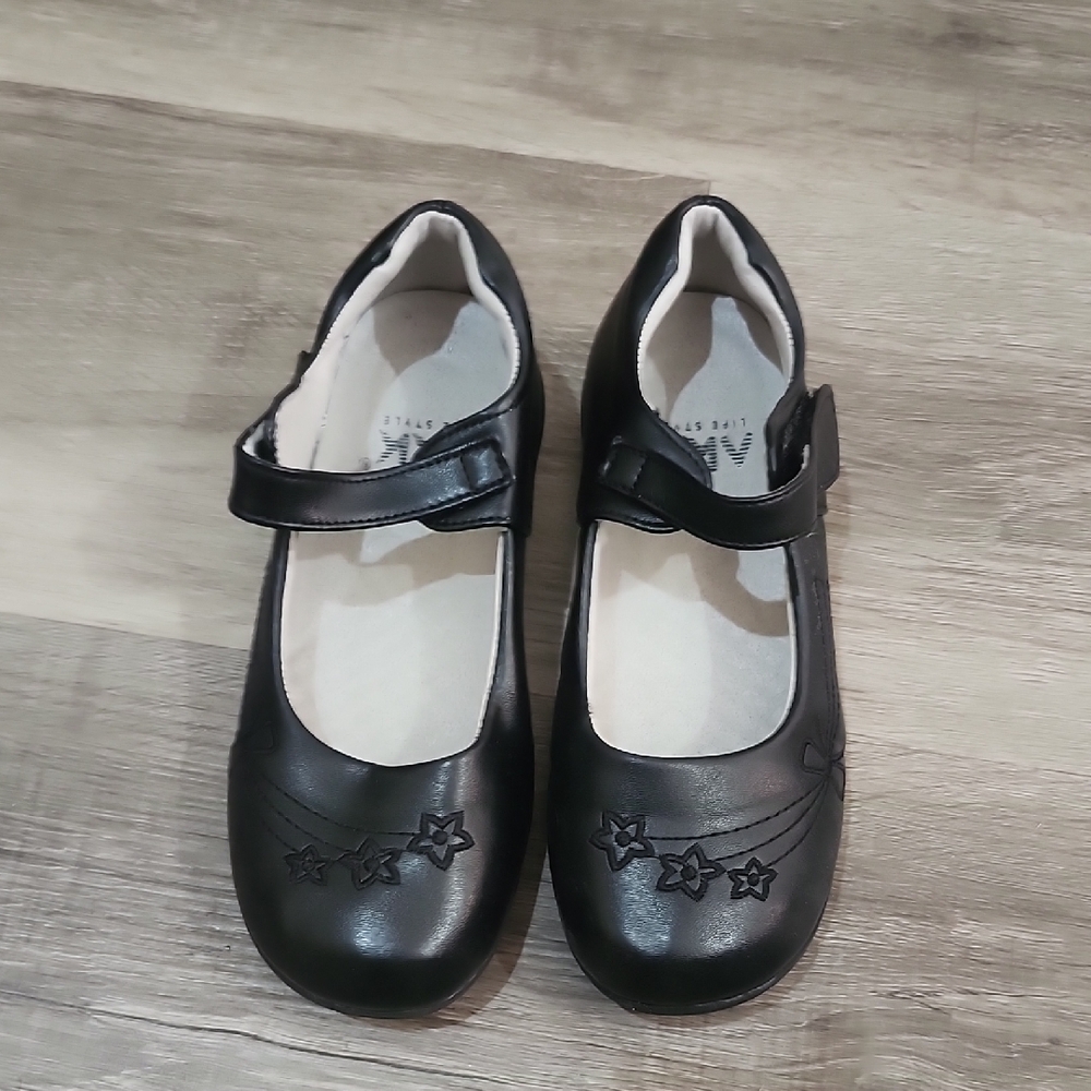 Black Kids Mary Jane Shoes